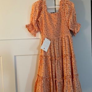 Ivy City Mini Madeline Dress in Sorbet size 6-7